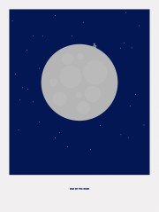 Man on the Moon Craters